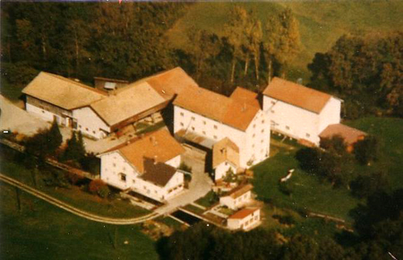 Luftaufnahme der Mühle